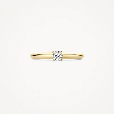 Afbeelding van Blush Ring 1132YZI Geel Goud (14Krt.) met Zirconia