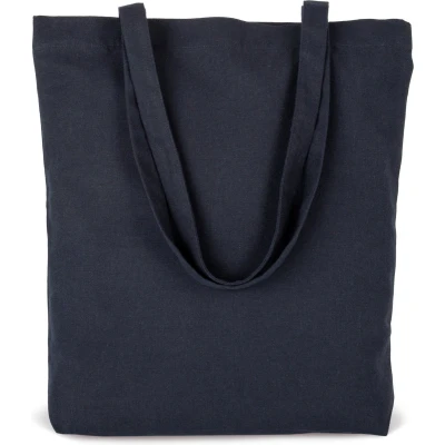 Afbeelding van Kimood Gerecycleerde katoenen shopper &#039;K loop project&#039; KI5808 Navy Blue Jhoot