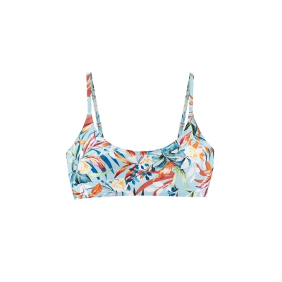 Afbeelding van Venice Beach Bikinitop hellblaubedruckt, Dames, Maat: 34xC/D, Hellblau/bedruckt