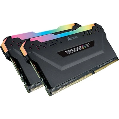 Afbeelding van Corsair Vengeance Rgb Pro 16Gb (2X8Gb) Ddr4 3000Mhz C15 Xmp 2.0 Enthousiast Led Verlichting Geheugenset, Zwart