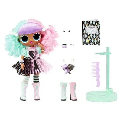 Afbeelding van L.O.L. Surprise! Tweens Series 2 Fashion poppen LEXI GURL 15cm pop met 15 verrassingen inclusief felle fashions, accessoire, een standaard en meer Verzamelbaar Voor 3+ jaar.