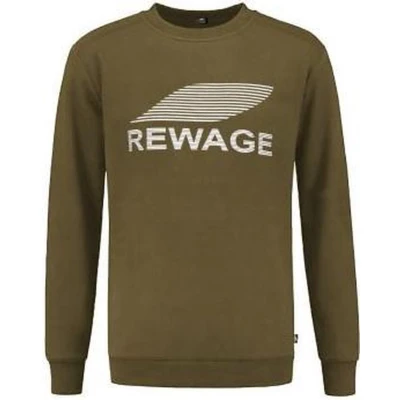 Afbeelding van REWAGE Sweater Premium Heavy Kwaliteit Olijfgroen S