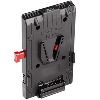 Afbeelding van HEDBOX UNIX URSA V Mount Battery Adapter Plate, 3x D Tap &amp; USB, for Blackmagic Design Mini Pro