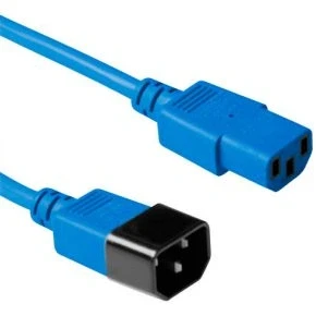 Afbeelding van ACT Netsnoer C13 C14 blauw 1,8 m
