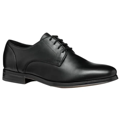 Afbeelding van Geox U Rezzonico Sportieve veterschoenen, Heren, Maat: 41, Black Leer