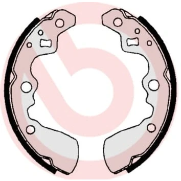 Afbeelding van Brembo Remschoen set S 79 501