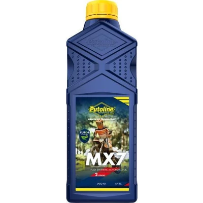 Afbeelding van Putoline MX7 100% Syntetische 2 takt olie 1 Liter