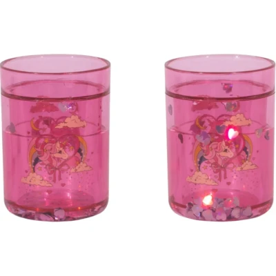 Afbeelding van Konges Sløjd 2 Pack Glitter Bekers stuks Horn Stars