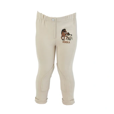 Afbeelding van Horka Rijbroek Minis Kids Beige 116
