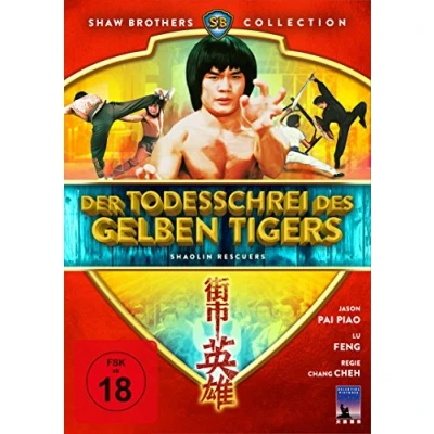Afbeelding van Der Todesschrei des gelben Tigers Shaolin Rescuers (Shaw Brothers Collection) (DVD)