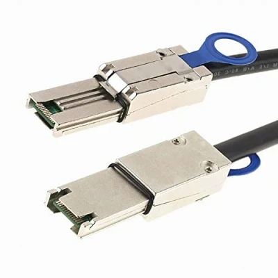 Afbeelding van Cablecc 1m externe Mini SAS 4x SFF 8088 naar gegevenskabel