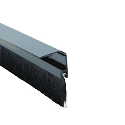 Afbeelding van STORMGUARD 02SR0720838BL Bodemdeurborstel met dekselclip voor CONSEAL schroeven 838 mm zwart,