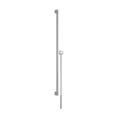 Afbeelding van hansgrohe unica 90 cm met easy slide schuifstuk en doucheslang 160 chroom 24403000