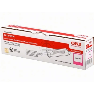 Afbeelding van OKI 44059106 Toner Magenta