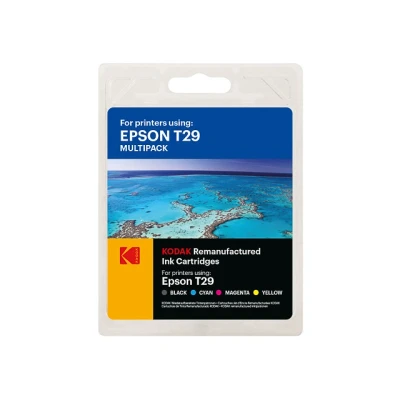 Afbeelding van Kodak Epson T2986 XP inkt CMYK Rebuilt set van 4