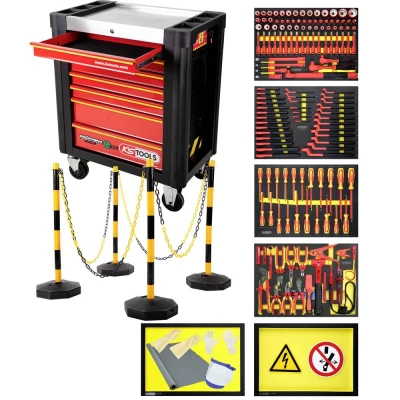 Afbeelding van KS Tools 1176155 Werkplaatswagen Kleur (specifiek): Zwart, Rood
