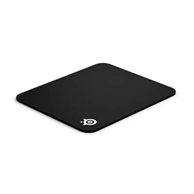 Afbeelding van SteelSeries QcK Heavy Cloth gaming muismat extra dikke antislip rubberen onderzijde exclusief microgeweven oppervlak grootte M PC