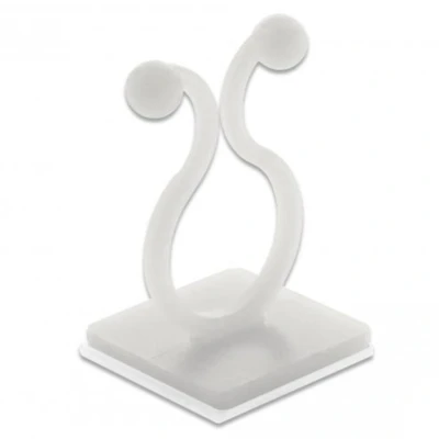 Afbeelding van Delock Kabelboor met Zelfklevende Basis naturel 10 st.