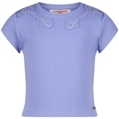 Afbeelding van Vingino meisjes jinthe top, Daisy Lilac, 6 Jaar