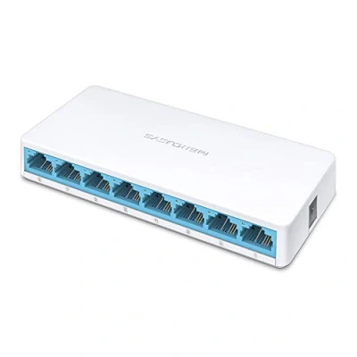 Afbeelding van Mercusys MS108 netwerk switch Managed Fast Ethernet (10/100) Wit