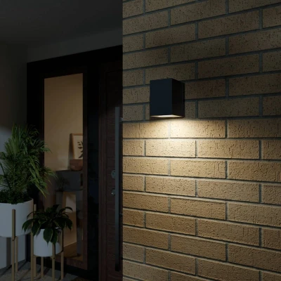 Afbeelding van Lucande Flexibele led buitenwandlamp Lorik