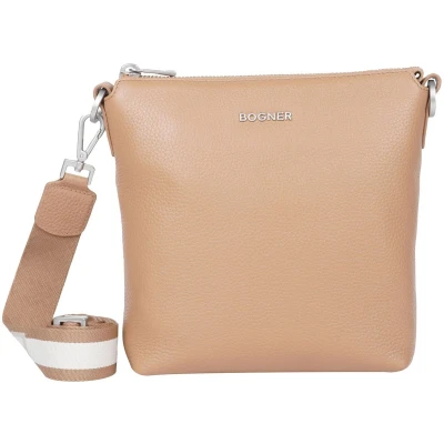 Afbeelding van Bogner Andermatt Flavia SVZ Schoudertas, Dames, Maat: One Size, Lattemacchiato
