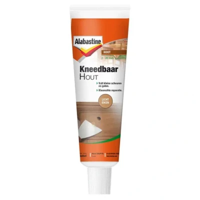 Afbeelding van Alabastine Kneedbaar Hout Licht Eiken Schildersbenodigdheden
