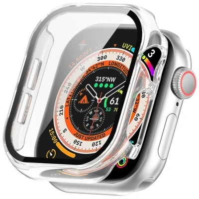 Afbeelding van Apple Watch Hard Case Waterproof Transparant Geschikt voor 46mm