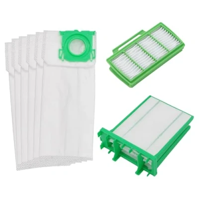Afbeelding van Voordeelset servicebox geschikt voor Sebo Airbelt K: 8 premium stofzuigerzakken, microfilter, hygiënefilter vervanging 6695ER