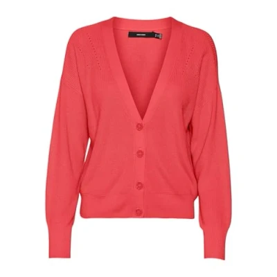 Afbeelding van Vero Moda Vest, Dames, Maat: Small, Cayenne