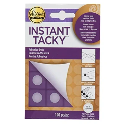 Afbeelding van Aleene&#039;s Instant Tacky Adhesive Dots 1/2 Inch (120pcs) (33187) (DISCONTINUED)