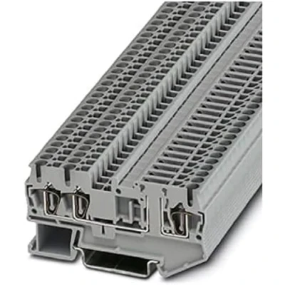 Afbeelding van Phoenix Contact ST 2,5 TWIN TG 3038448 Scheidingsklem Aantal polen: 2 0.08 mm² 2.5 Grijs 50 stuk(s)