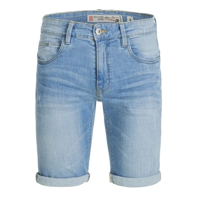 Afbeelding van Indicode Jeans CUBA Caden Jeansshort, Heren, Maat: Small, Blue