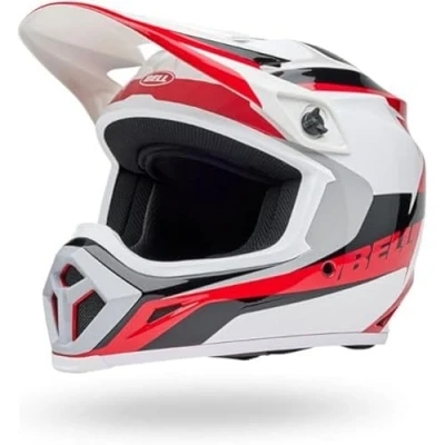 Afbeelding van Bell 2025 MX 9 Mips Rift Crosshelm Rood / Wit maat M
