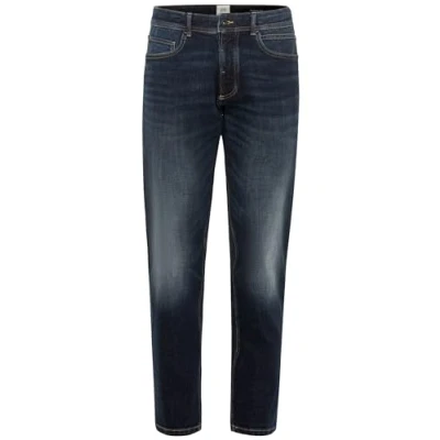Afbeelding van camel active Flexxxactive Slim fit jeans, Heren, Maat: 40x32, Dark indigo
