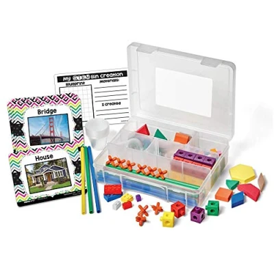 Afbeelding van Learning Resources hand2mind STEM Bins Leren en Spelen Wetenschap Activiteiten 109 Stuk Set