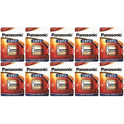 Afbeelding van Panasonic CRP2 Lithium batterij, 6 V, blisterverpakking, 1 x 10 stuks, blister