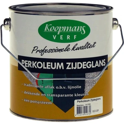 Afbeelding van Koopmans Perkoleum Zijdeglans Dekkend 2,5 liter Mengbaar