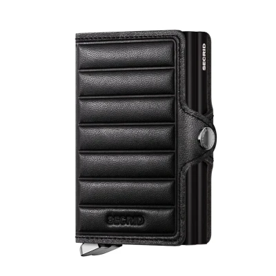 Afbeelding van Secrid Premium Twin Wallet Portemonnee Emboss Lines Black