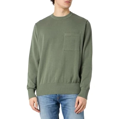 Afbeelding van JACK &amp; JONES JCONEAL Knit Crew Neck, agave green, S