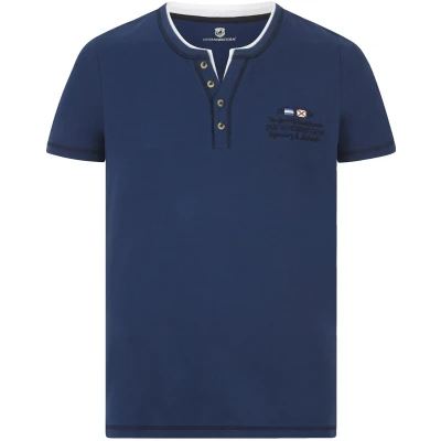 Afbeelding van Jan Vanderstorm Tshirt print, Heren, Maat: Large, Royal blau