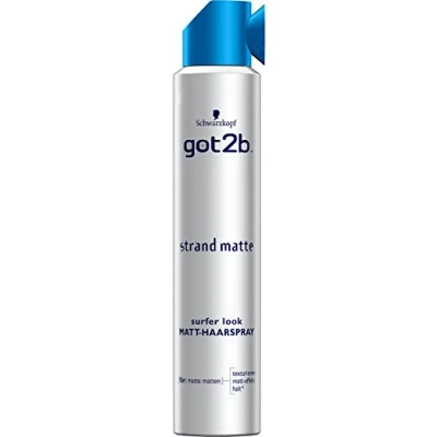 Afbeelding van Schwarzkopf Got2b Strand Matte Surfer Look haarspray, 3 stuks (3 x 200 ml)