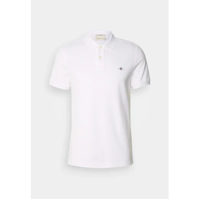 Afbeelding van GANT Shield Poloshirt, Heren, Maat: Large, White