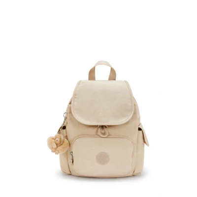Afbeelding van Kipling Basic Plus City Pack Stad rugzak 29 cm sparkled beige