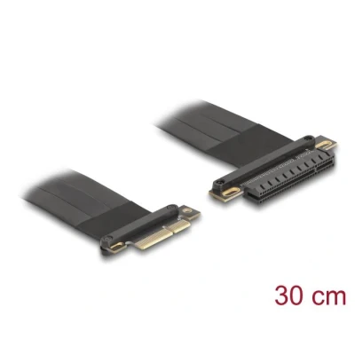 Afbeelding van Delock Riser Karte PCI Express 3.0 x4 Stecker zu x8 Slot mit Kabel 30