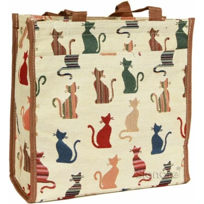 Afbeelding van Gobelin Cityshopper Schoudertas Cheeky Cat Katten