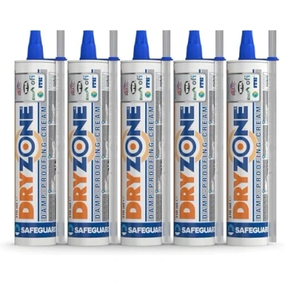 Afbeelding van Dryzone Vochtwerende crème 310ml (5 pakken) injectie voor opstijgend vocht behandeling