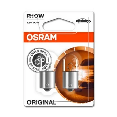 Afbeelding van Osram R10W Gloeilamp 12V BA15s Original Line 2 Stuks