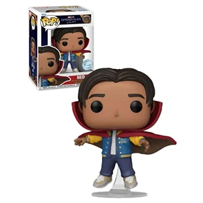 Afbeelding van Funko Pop! Marvel Spider man No Way Home Ned with cape of Dr. Strange #1170 Exclusive