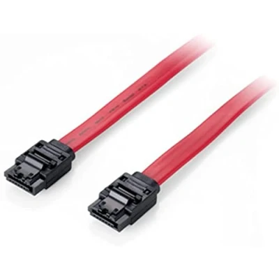 Afbeelding van Equip 111901 SATA kabel, 1 m, SATA, 7 polig, rood kabel (1 III, stekker/stekker, rood)
